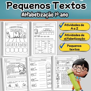 Pequenos Textos com atividades de Alfabetização 1ºano