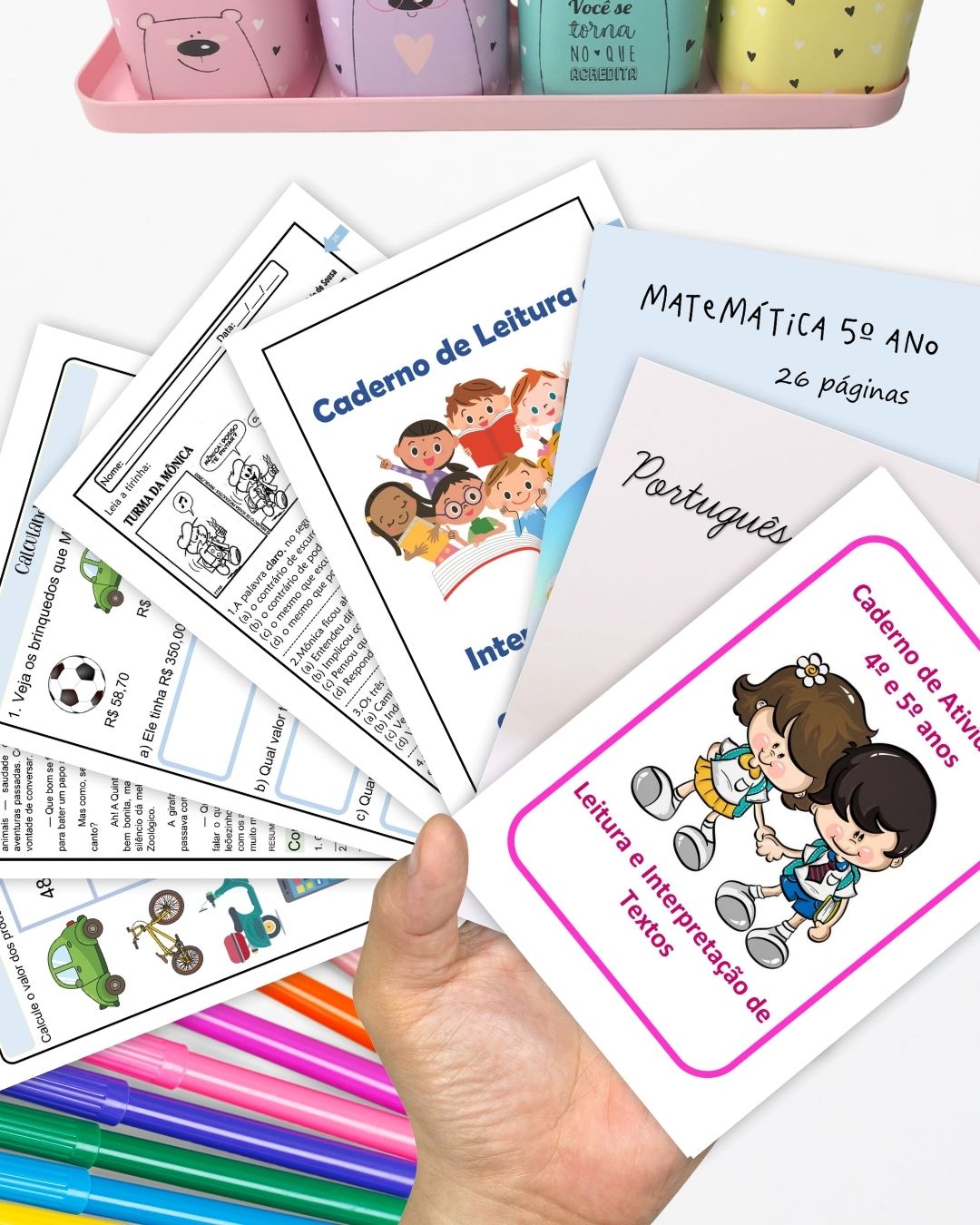 Pacote de Atividades 4º e 5º Anos Português e Matemática 134 pág. - Imagem 9
