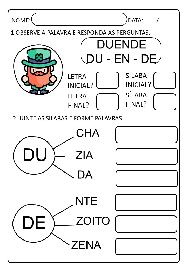 Apostila Consciência Silábica 89 Páginas - Imagem 3