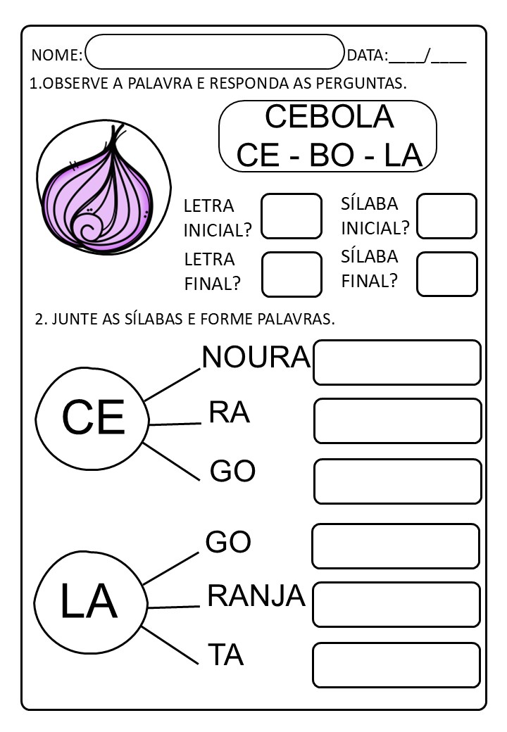 Apostila Consciência Silábica 89 Páginas - Imagem 4