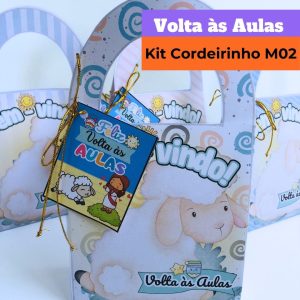 Caixinhas Volta às Aulas Cordeirinho 02