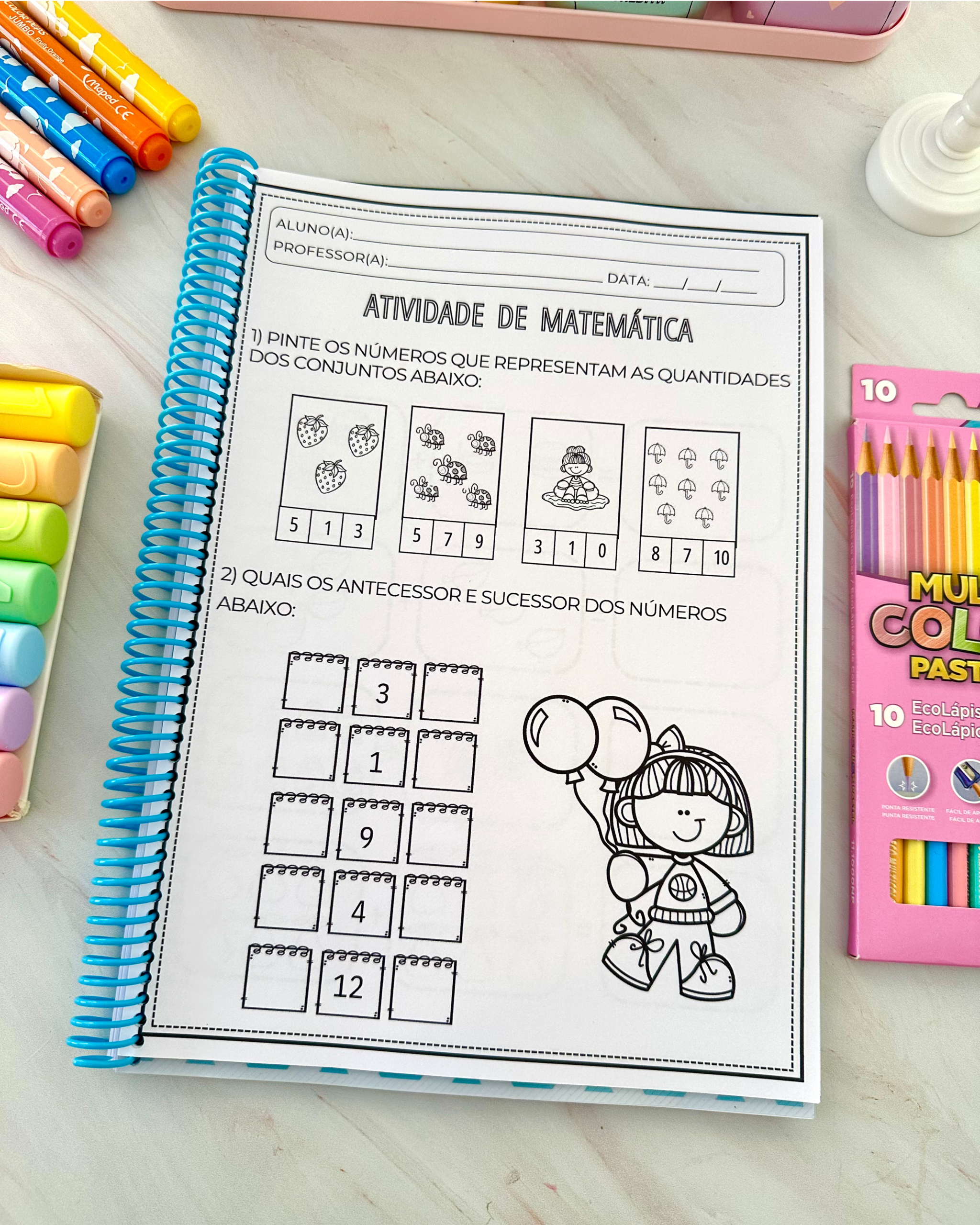 Apostila para trabalhar os numerais de 1 a 20 - Imagem 14