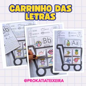 Atividades Carrinho das Letras