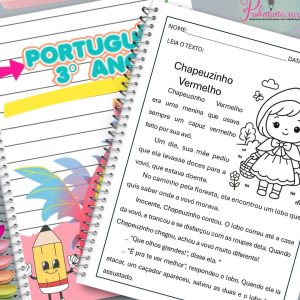 Língua Portuguesa 3º ano com 50 páginas
