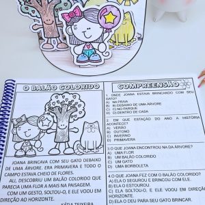 Sequência Didática  O Balão Colorido 12 páginas