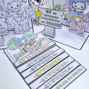 Flipbook e Cenário 7 de Setembro – Independência do Brasil