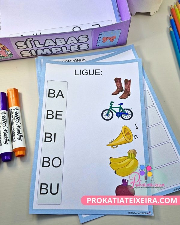 Caderno Sílabas Simples – Educação Especial - Imagem 10