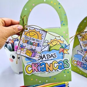 Sacolinha para Lembrancinha Dia das Crianças