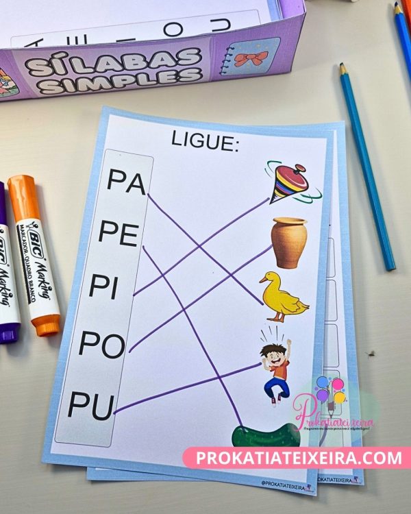 Caderno Sílabas Simples – Educação Especial - Imagem 7