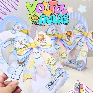 Caixinhas Volta às Aulas Cordeirinho 02