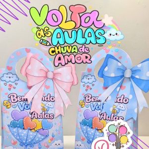 i Lembrancinha Volta às Aulas Chuva de Amor 05