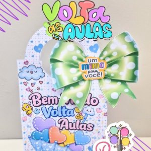 i Lembrancinha Chuva de Amor Volta às Aulas 06