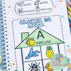 Atividades Interativas Casinhas das Letras