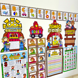 Kit Sala de Aula – Tema Fazendinha