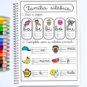 42 Atividades de Alfabetização Letra Cursiva