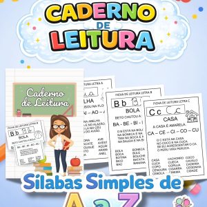 Caderno de Leitura – Sílabas Simples