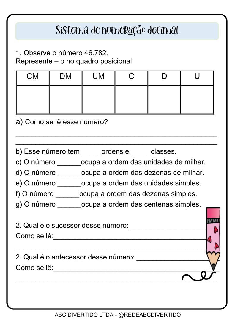 Pacote de Atividades 4º e 5º Anos Português e Matemática 134 pág. - Imagem 8