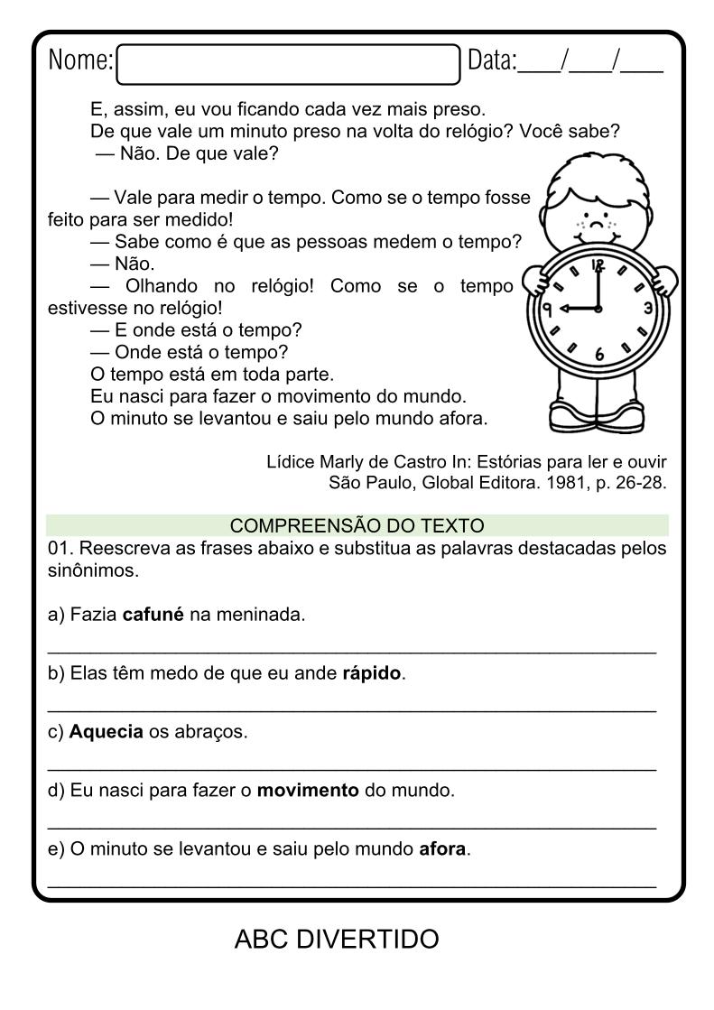 Pacote de Atividades 4º e 5º Anos Português e Matemática 134 pág. - Imagem 21