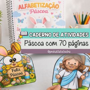 Caderno de Atividades de Alfabetização Páscoa