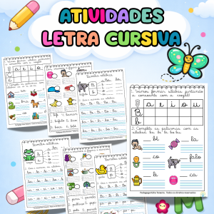 Atividades com Letra Cursiva Para Imprimir pdf