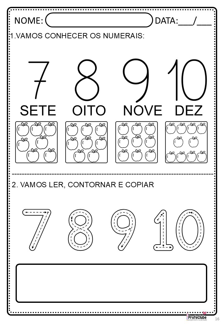 Atividades de Matemática Ed. Infantil e Alfabetização com 180 páginas - Imagem 9