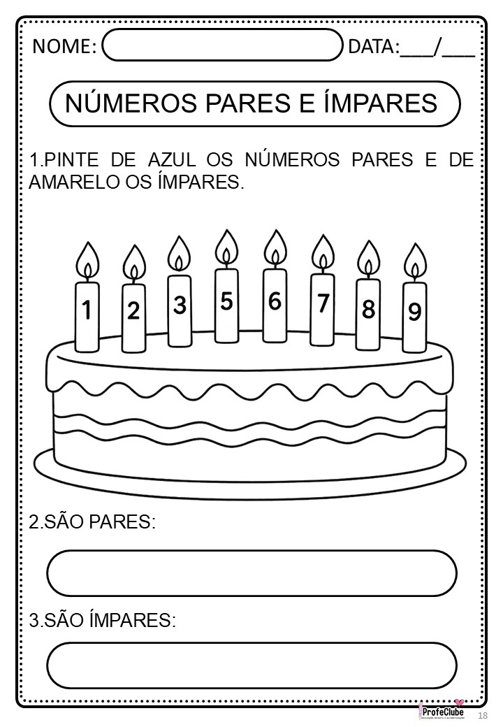 Atividades de Matemática Ed. Infantil e Alfabetização com 180 páginas - Imagem 11