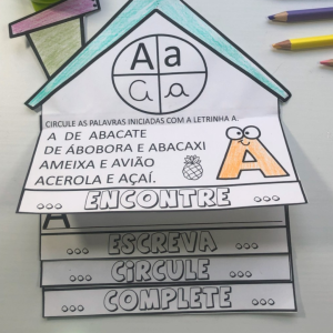 Flipbooks Todas as Letras de A a Z - alfabeto