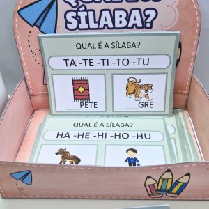 Jogo para Imprimir Educação Especial Sílabas Simples