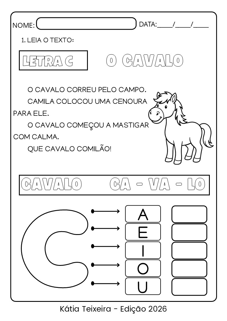 Alfabetizando com Textinhos de A a Z - Imagem 5