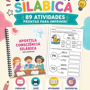 Apostila Consciência Silábica 89 Páginas