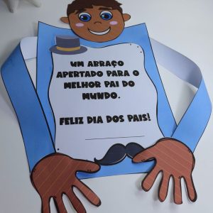 Cartão Abraço Dia dos Pais
