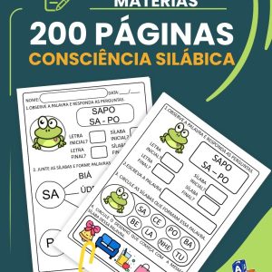 200 Atividades Consciência Silábica